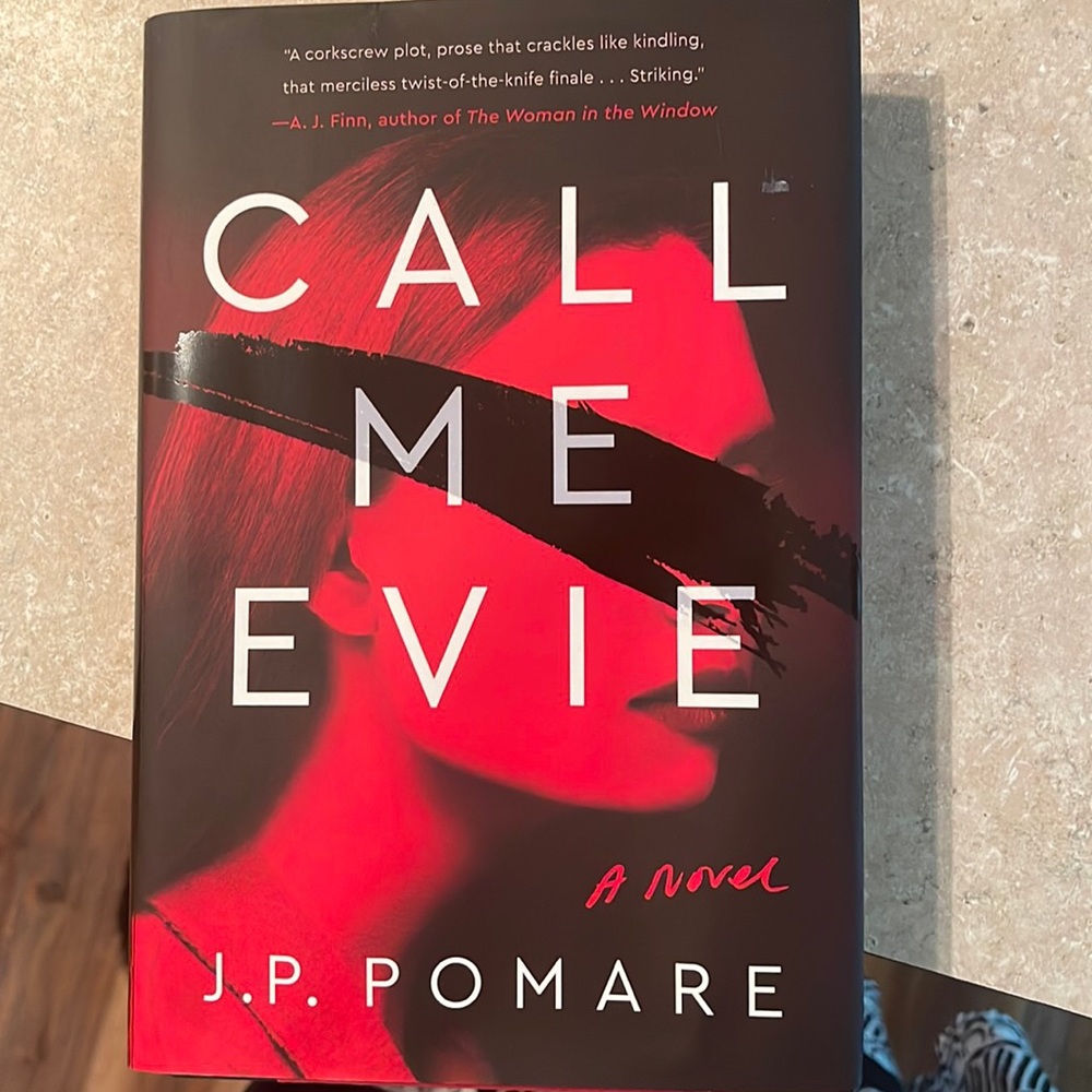 J.P. Pomare novel. -Call Me Evie…